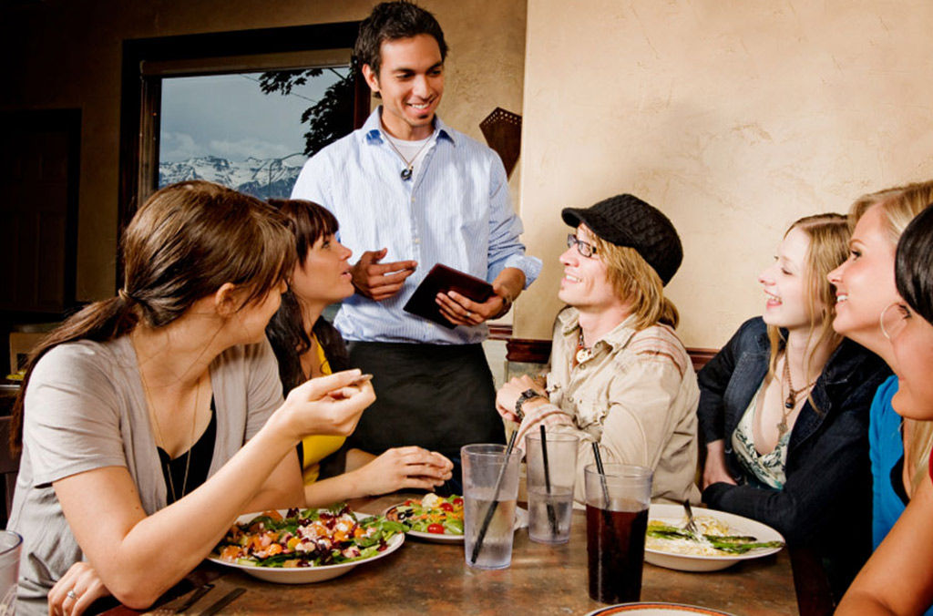 Uso del Comandero Móvil en el restaurante